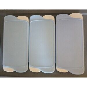 LOT OF 3 - OXO Covered Ice Cube Trays Good Grips